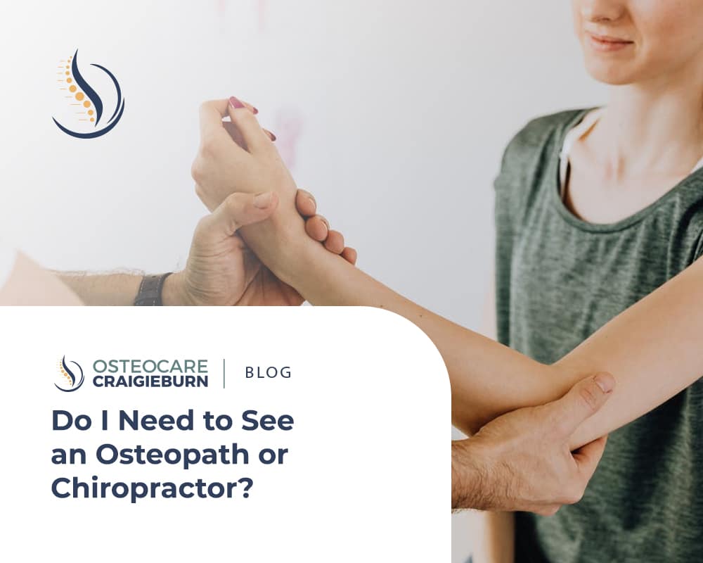 Do I Need to See an Osteopath or Chiropractor?